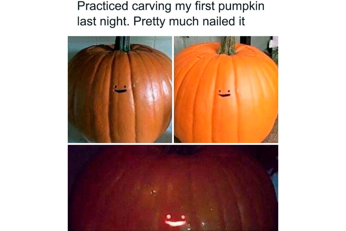 My First Pumpkin funny halloween image