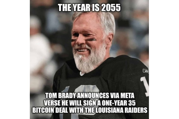 Tom Brady 2055 with the Louisiana Raiders image