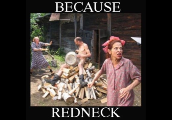 typical redneck scene image because redneck