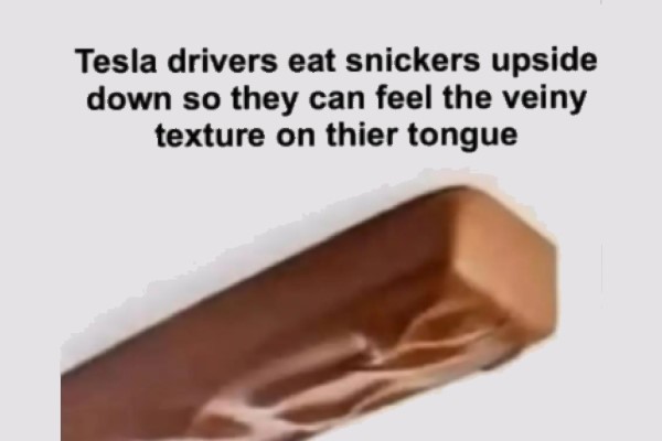 Snickers for Tesla Drivers image