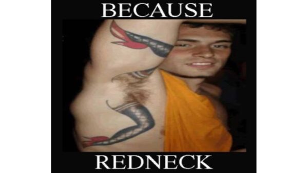 funny redneck tattoo image