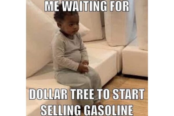 funny gas price meme insane gas prices and dollar tree