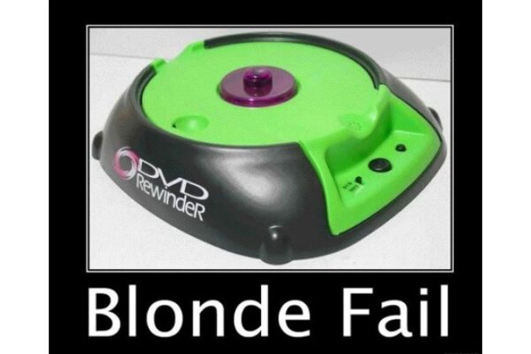 blonde jokes weekly-11 dvd rewinder image