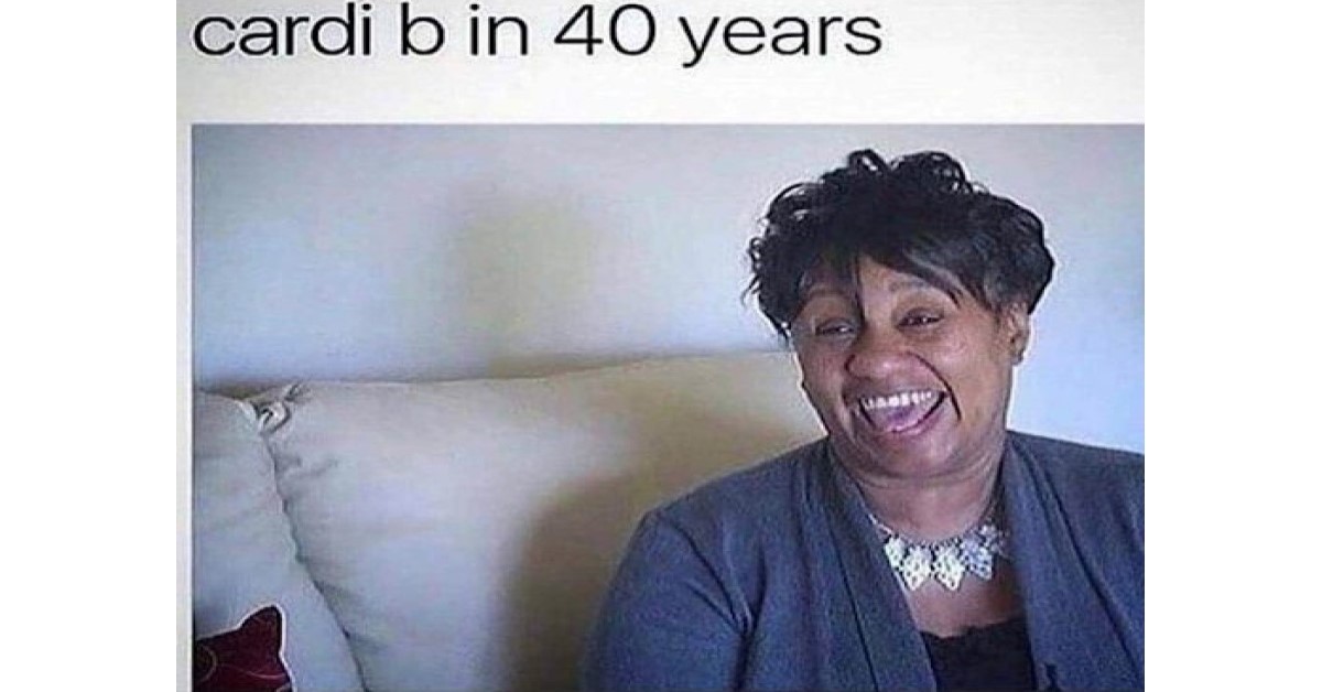 Cardi B in 40 years image