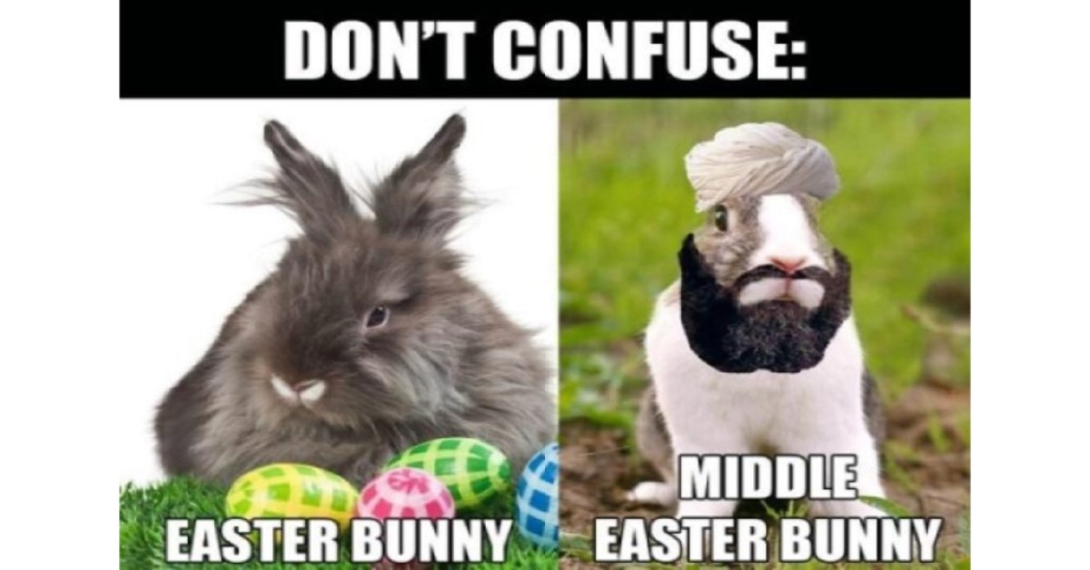 Easter Bunny vs Middle Easter Bunny image