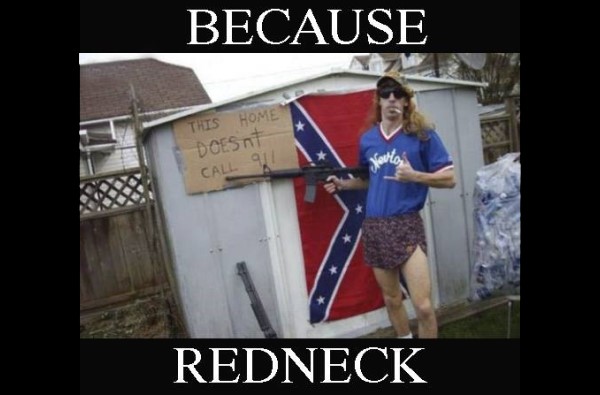 because redneck security image