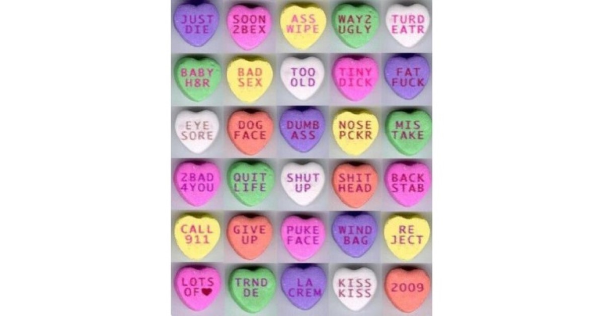 Naughty Valentines Candy Image