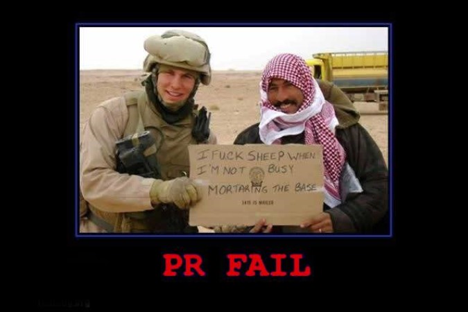 funny military public relations fail