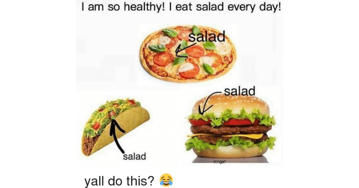 Eating Salads like these image