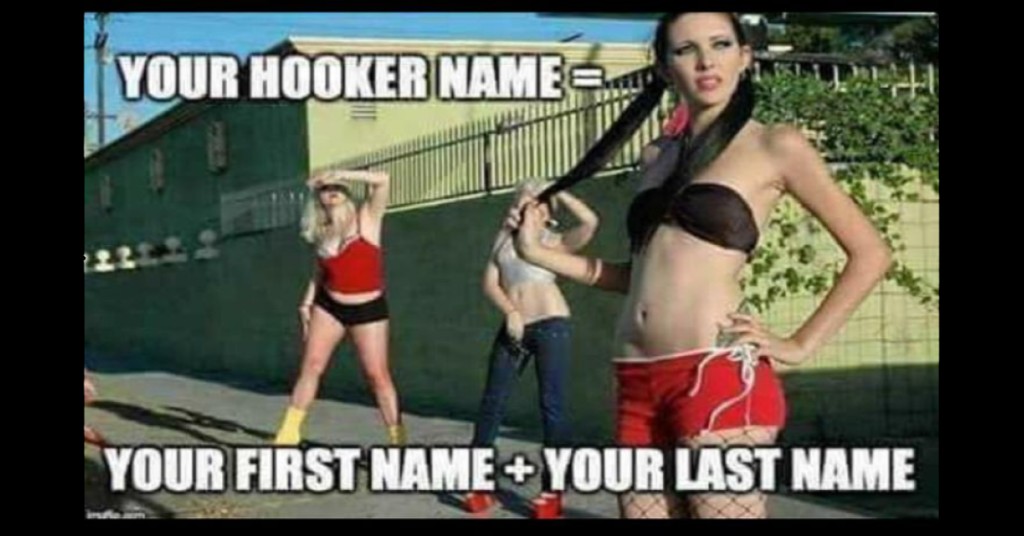 your hooker name is simple its your first name + your last name image
