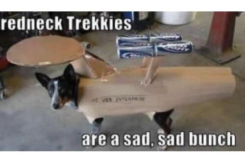 because redneck trekkies image